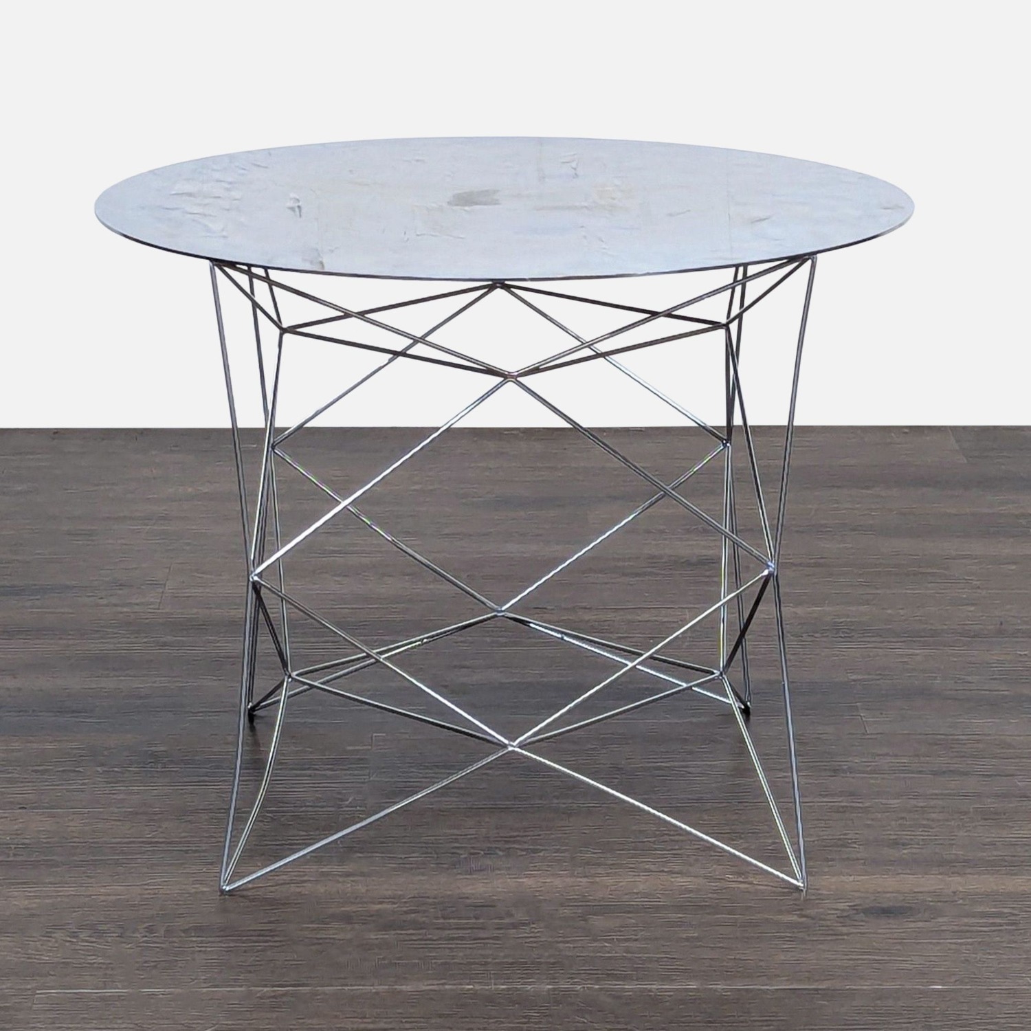 West Elm All Metal Side Table - image-1