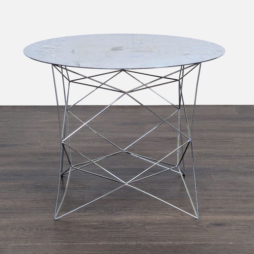 Used West Elm All Metal Side Table for sale on AptDeco