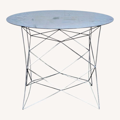 Used West Elm All Metal Side Table for sale on AptDeco