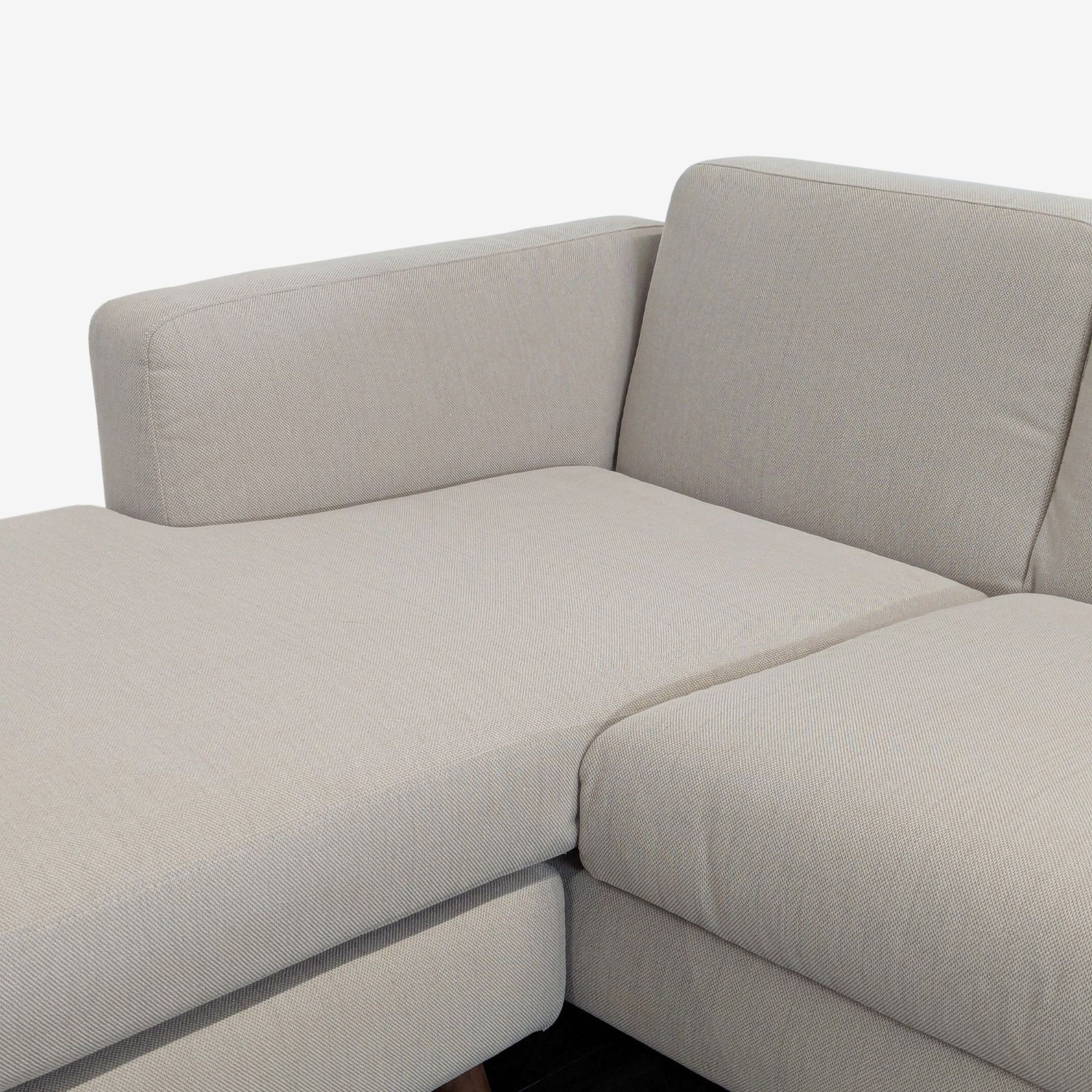 Moe's Home Collection Modern Beige Sectional Sofa - image-6