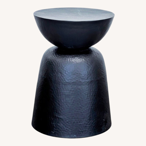 Used Crate & Barrel Fernando Round Accent Table for sale on AptDeco