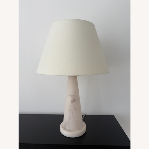 Used Crate & Barrel Marble-Like Lamps for sale on AptDeco