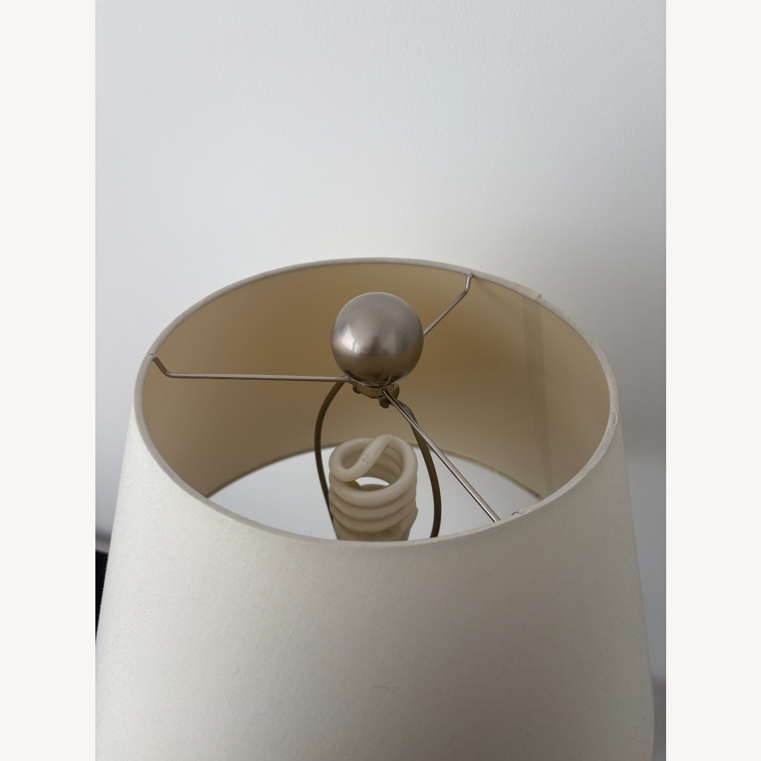 Crate & Barrel Marble-Like Lamps - image-2