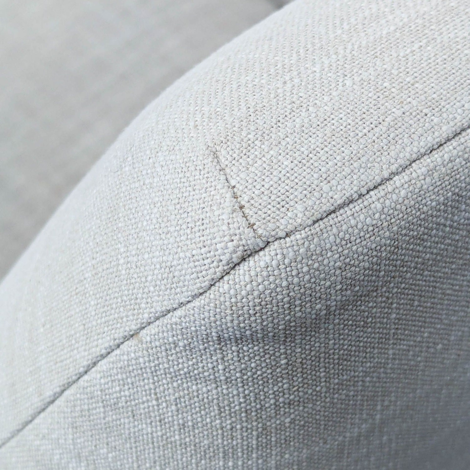 West Elm Lucas Modern Lounge Chair in Light Gray - image-8