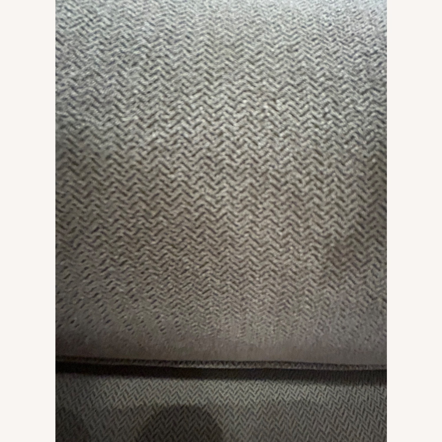 Crate & Barrel Axis Sectional - Coffee Microfiber - image-5