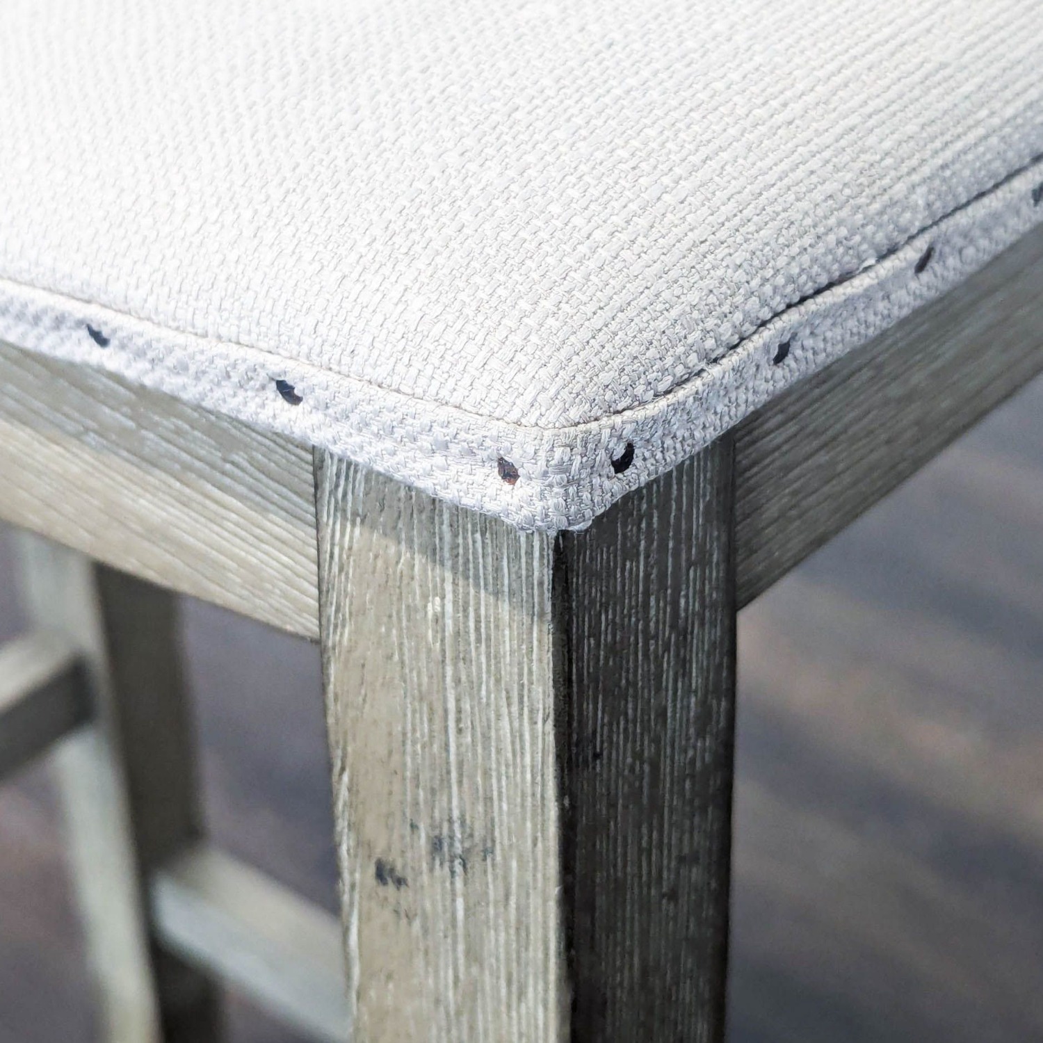 Pottery Barn Wood Counter Stool - image-5