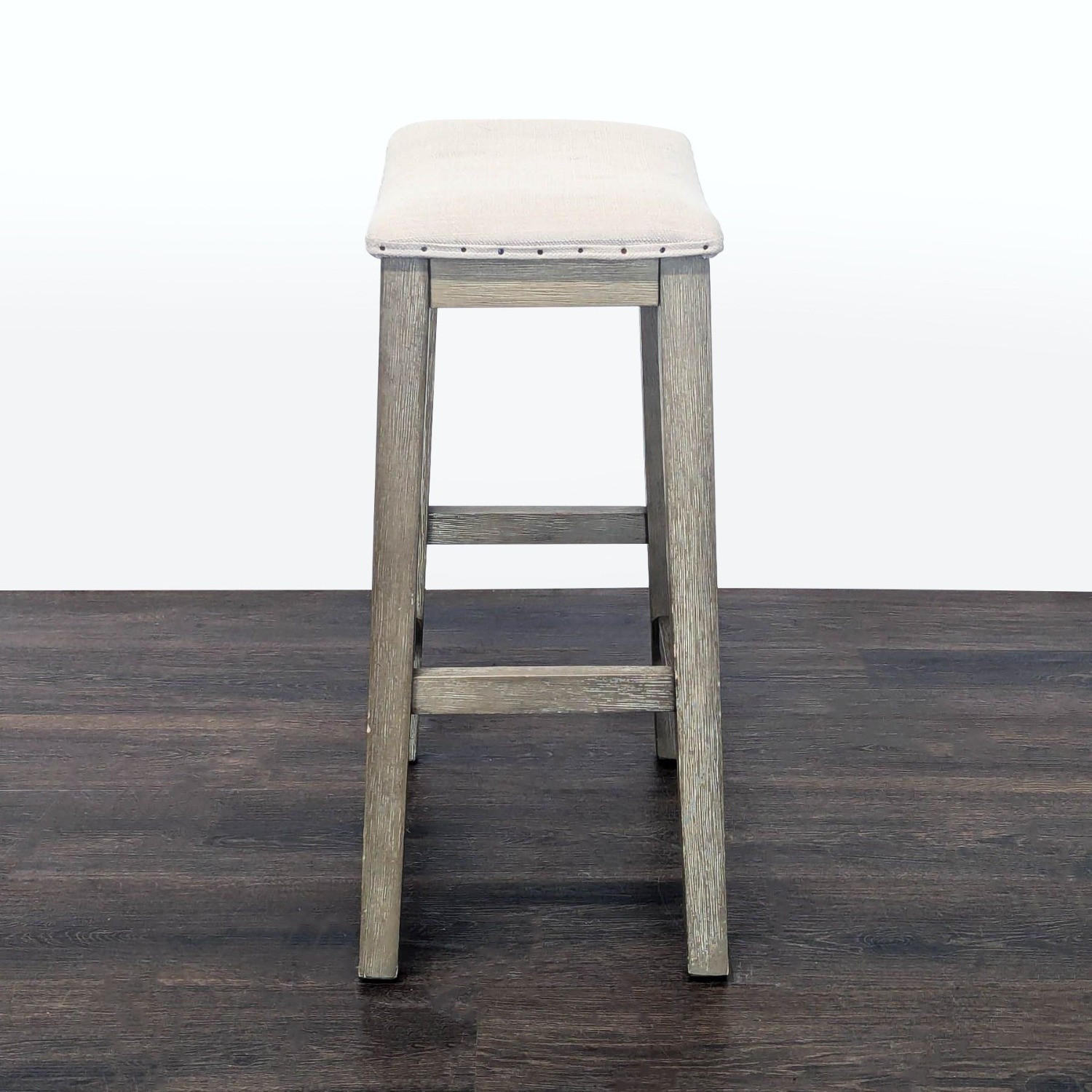 Pottery Barn Wood Counter Stool - image-3