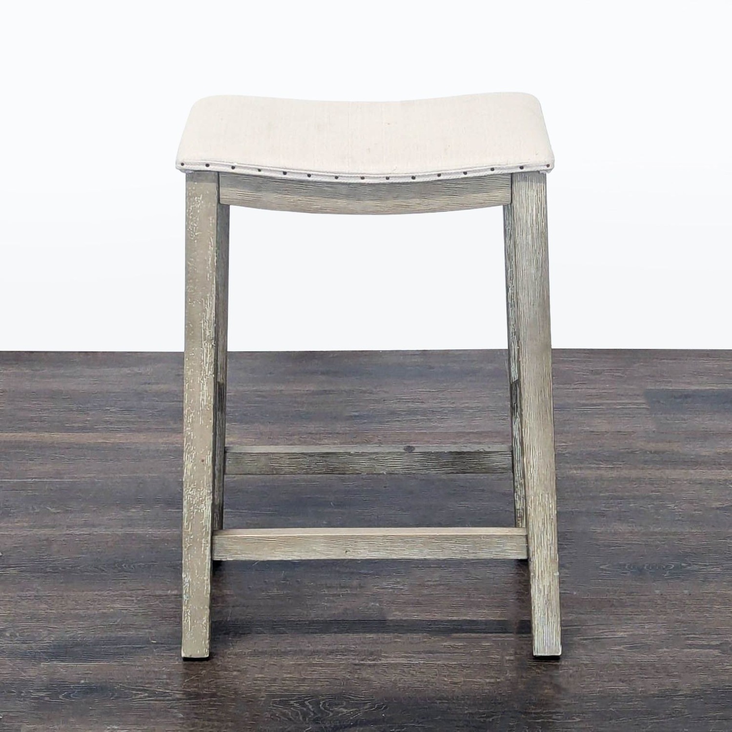 Pottery Barn Wood Counter Stool - image-1