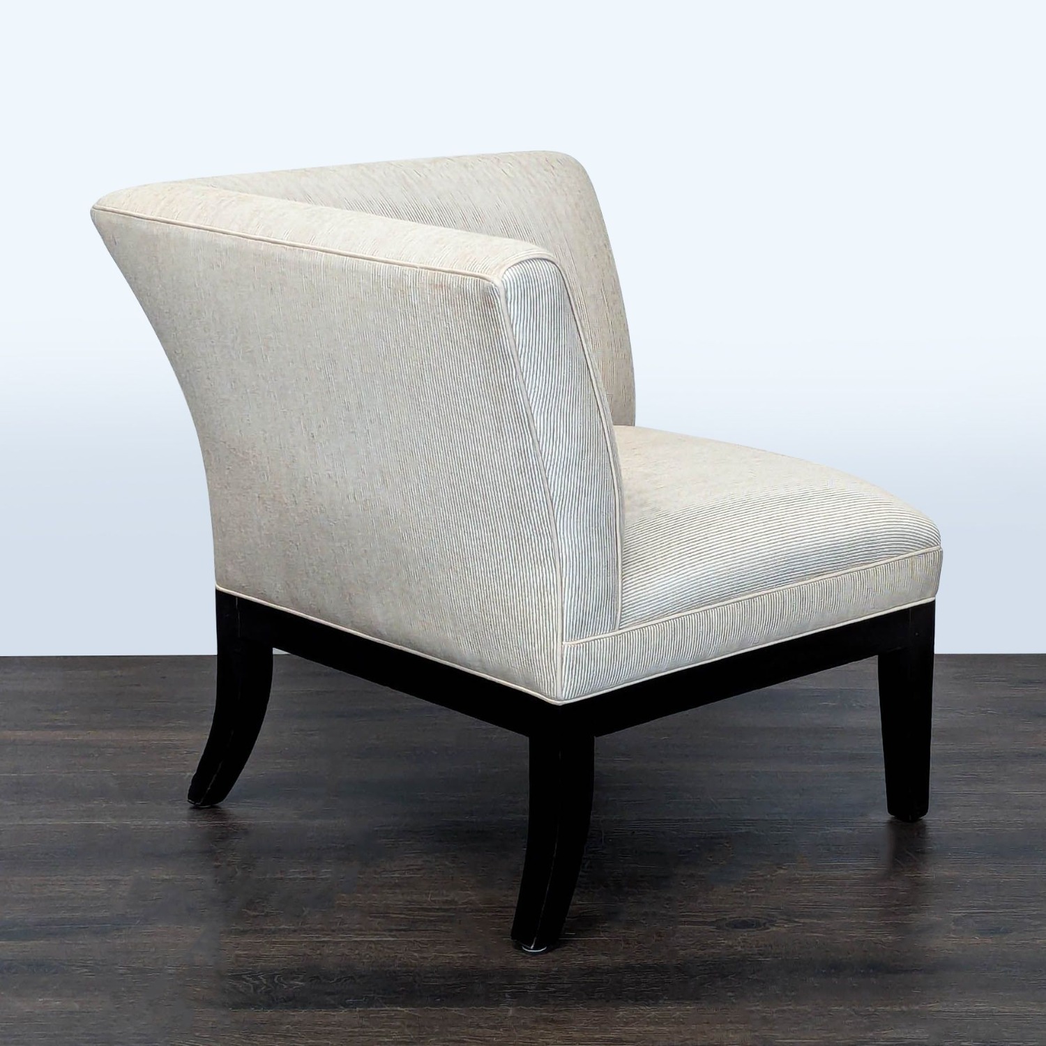 Modern Corner Lounge Chair with Striped  - image-2