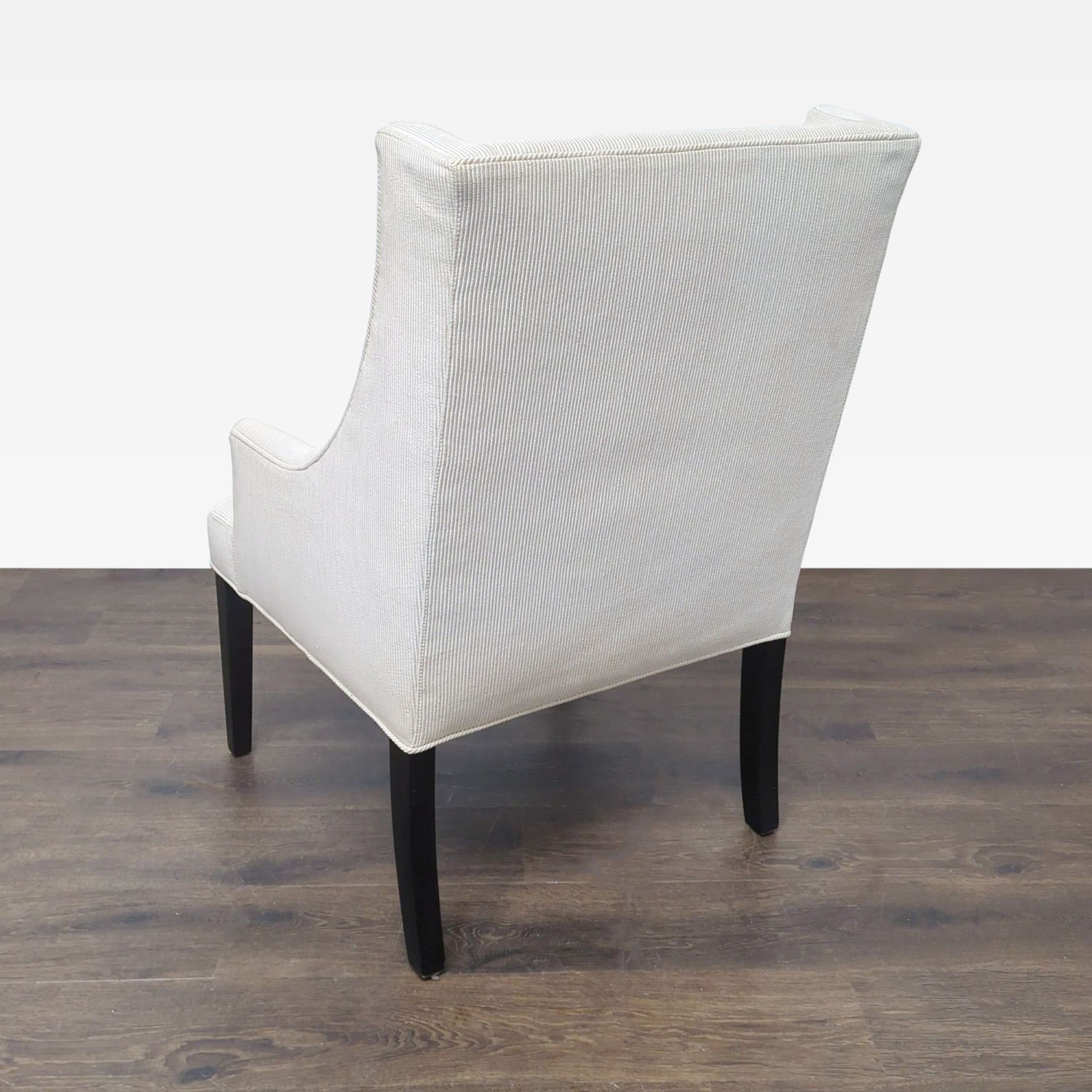 Modern Cream Upholstered Lounge Chair - image-4
