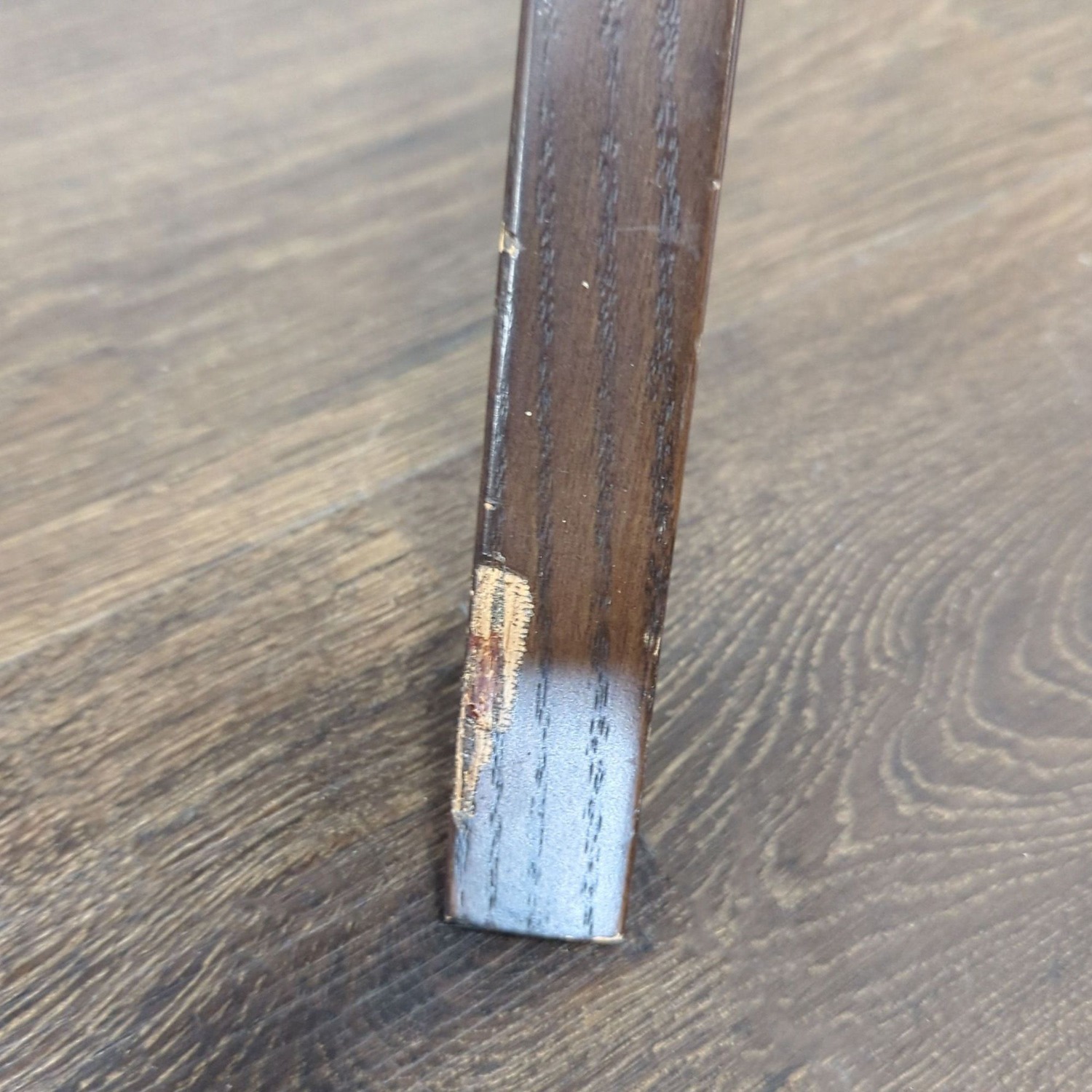 Wood X-Leg End Table - image-4