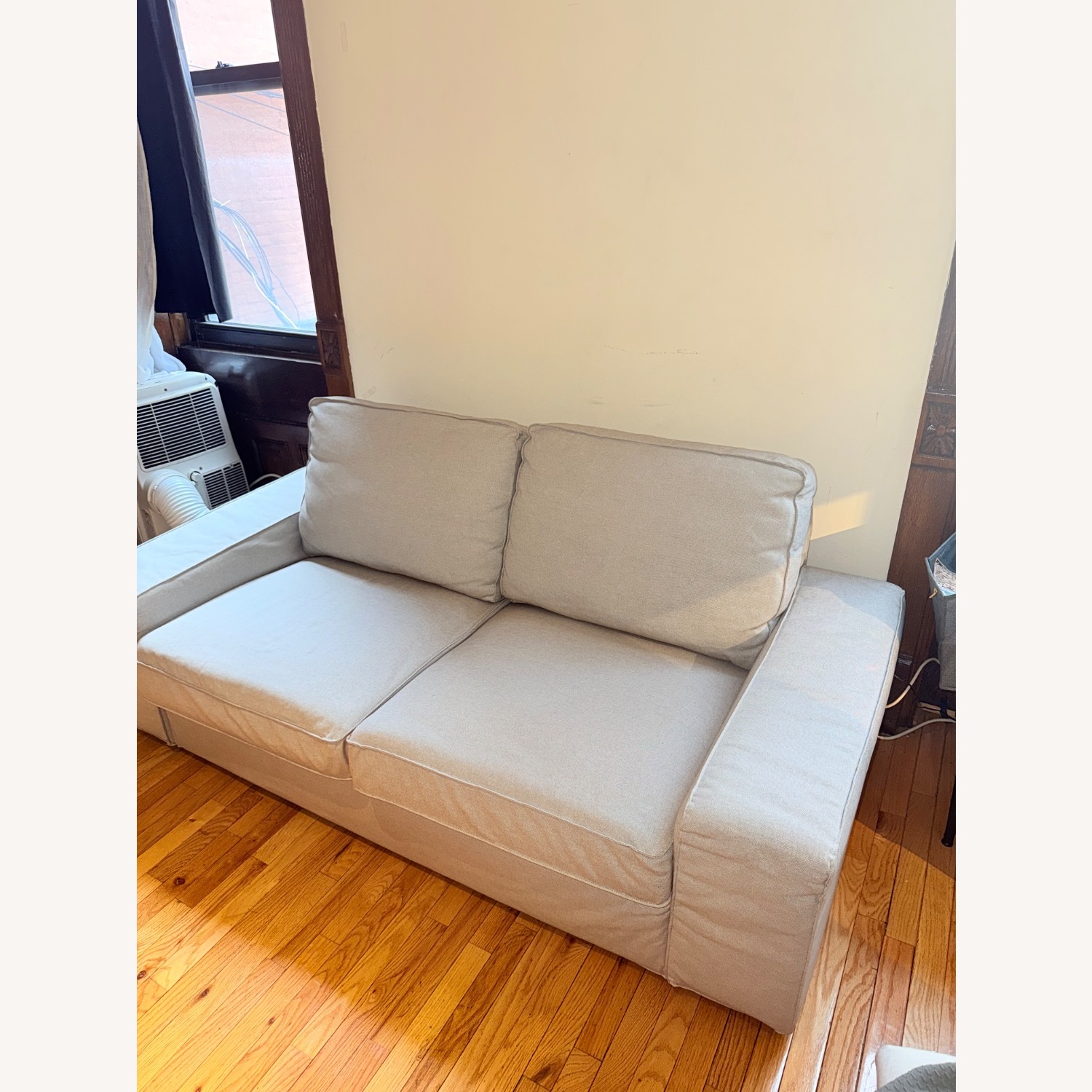 IKEA Kivik Light Gray Fabric Loveseat - image-3