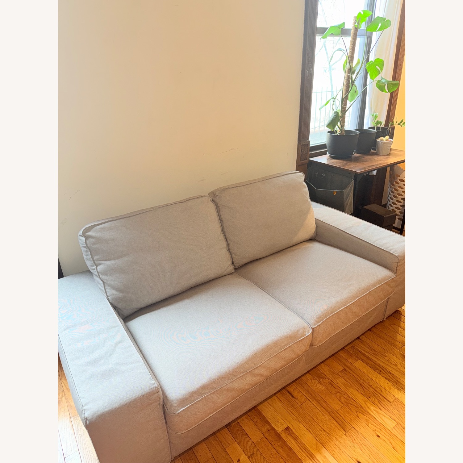 IKEA Kivik Light Gray Fabric Loveseat - image-4