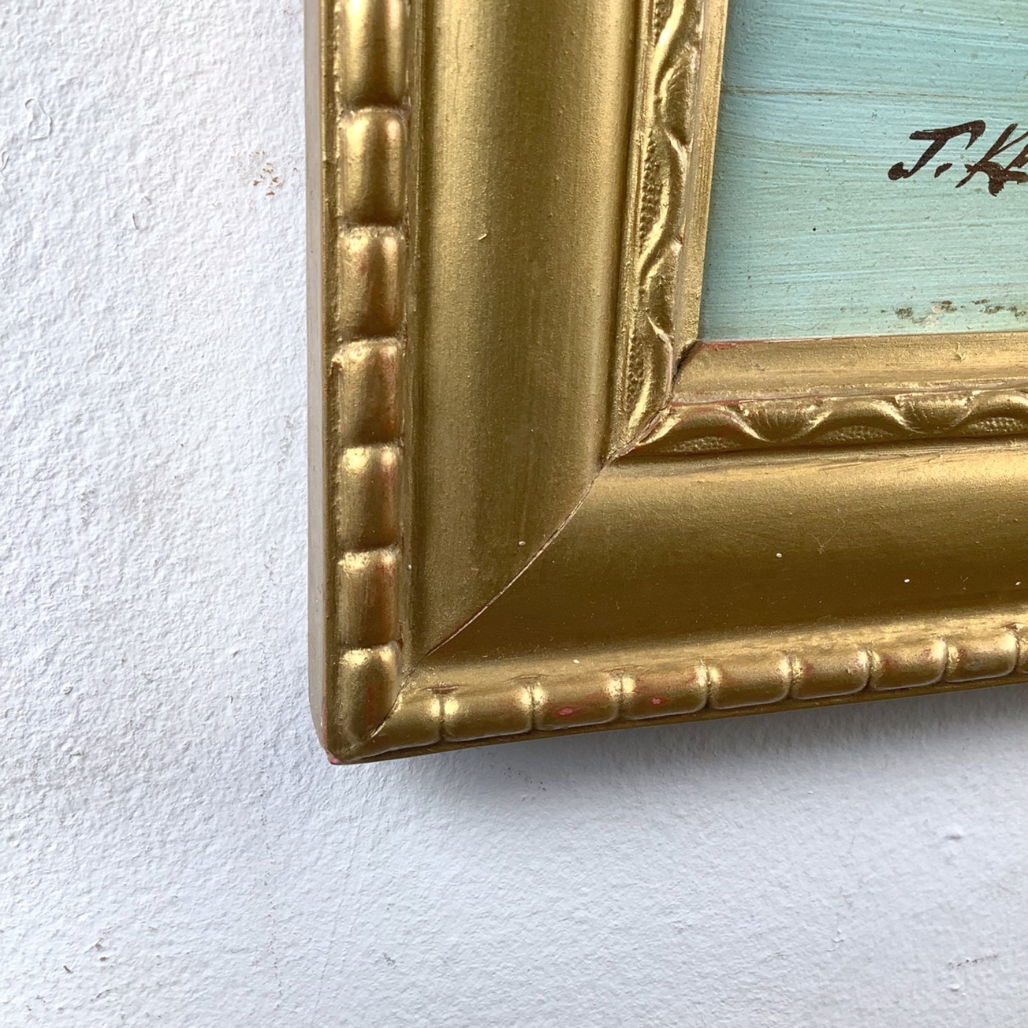 Antique Oil Painting Scottish Loch Landscape - image-15