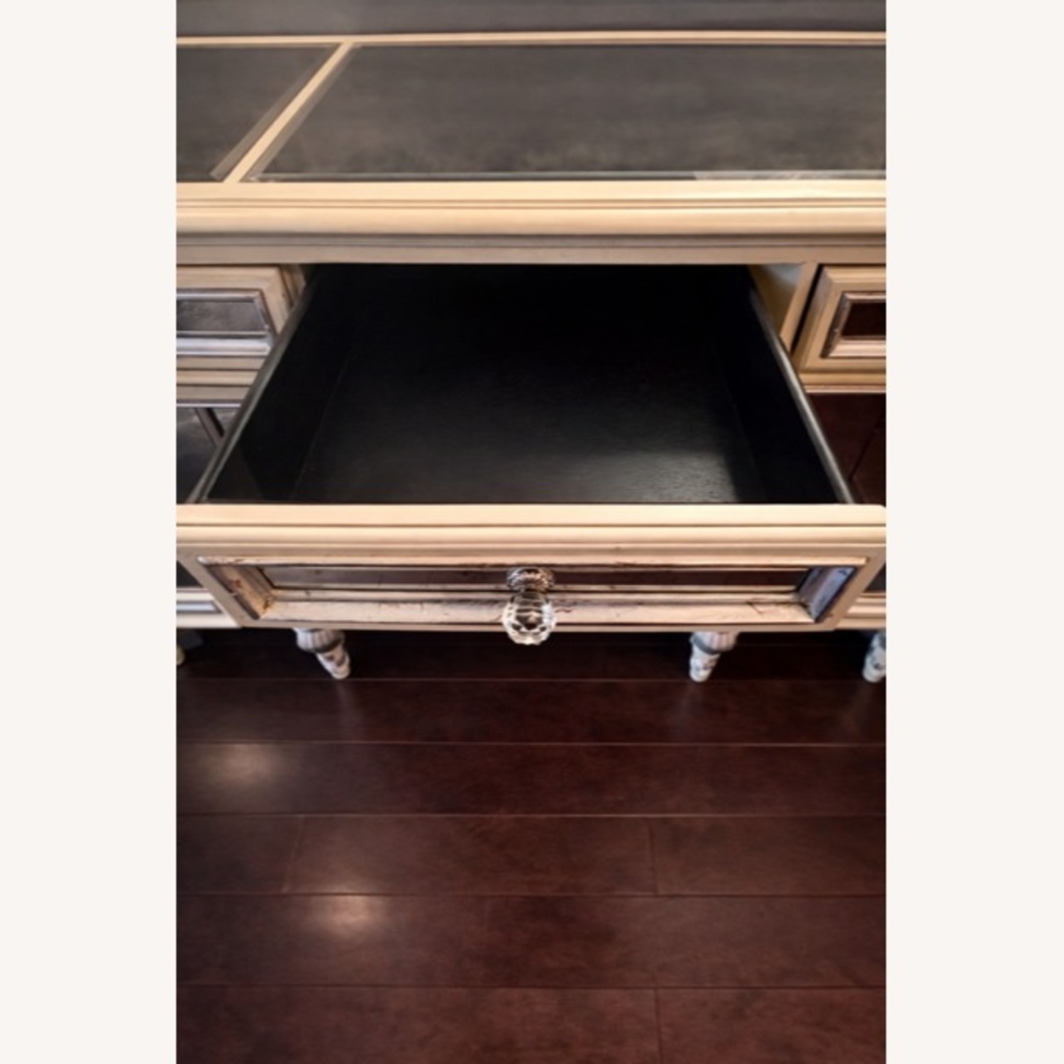 Horchow Dresden 4 Door Mirrored Console - image-3