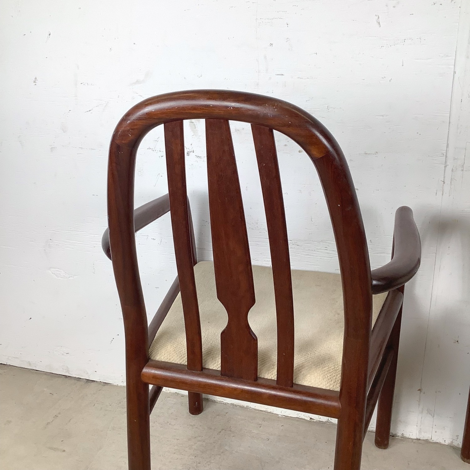 Pair of Authentic Danish Rosewood Armchairs - image-8