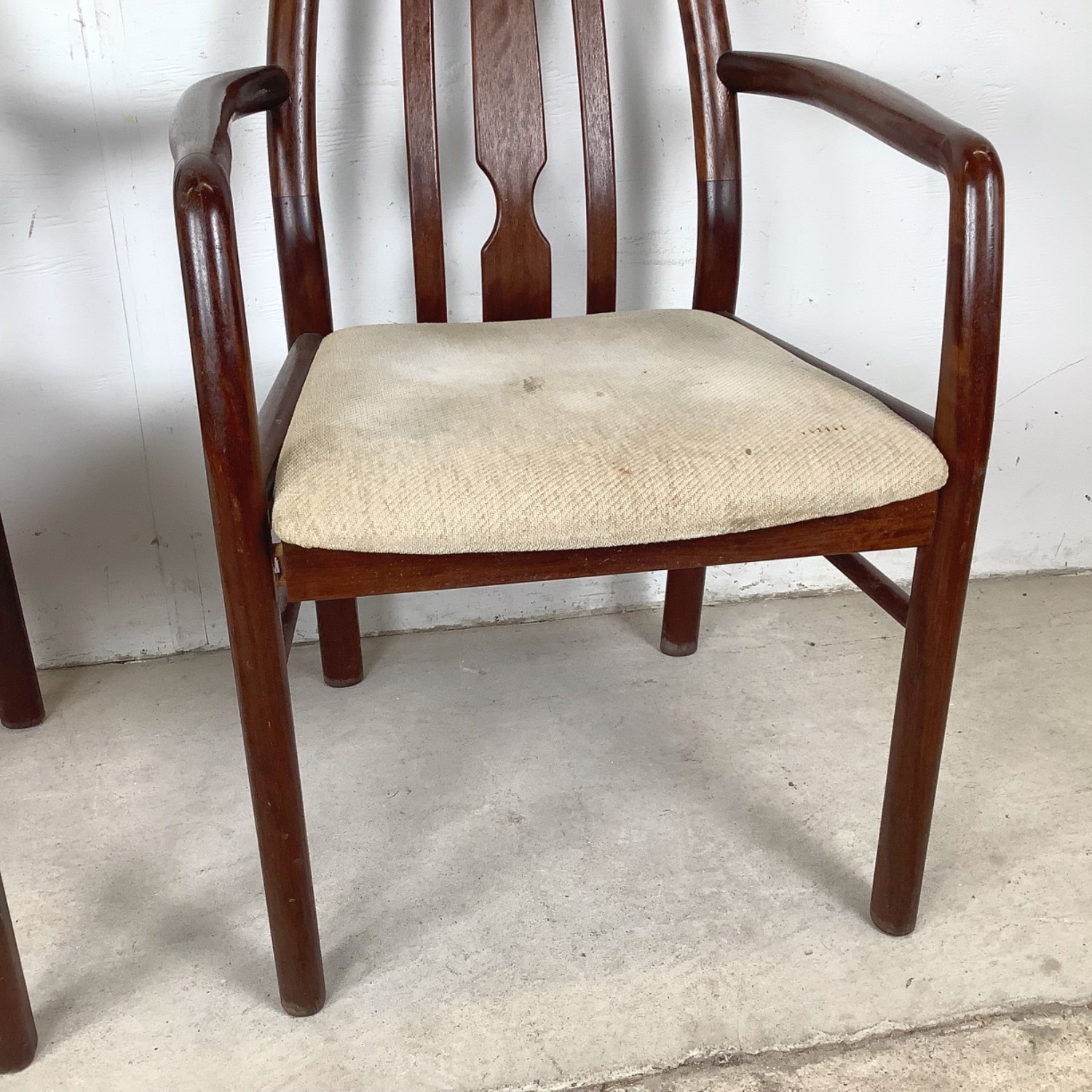 Pair of Authentic Danish Rosewood Armchairs - image-19