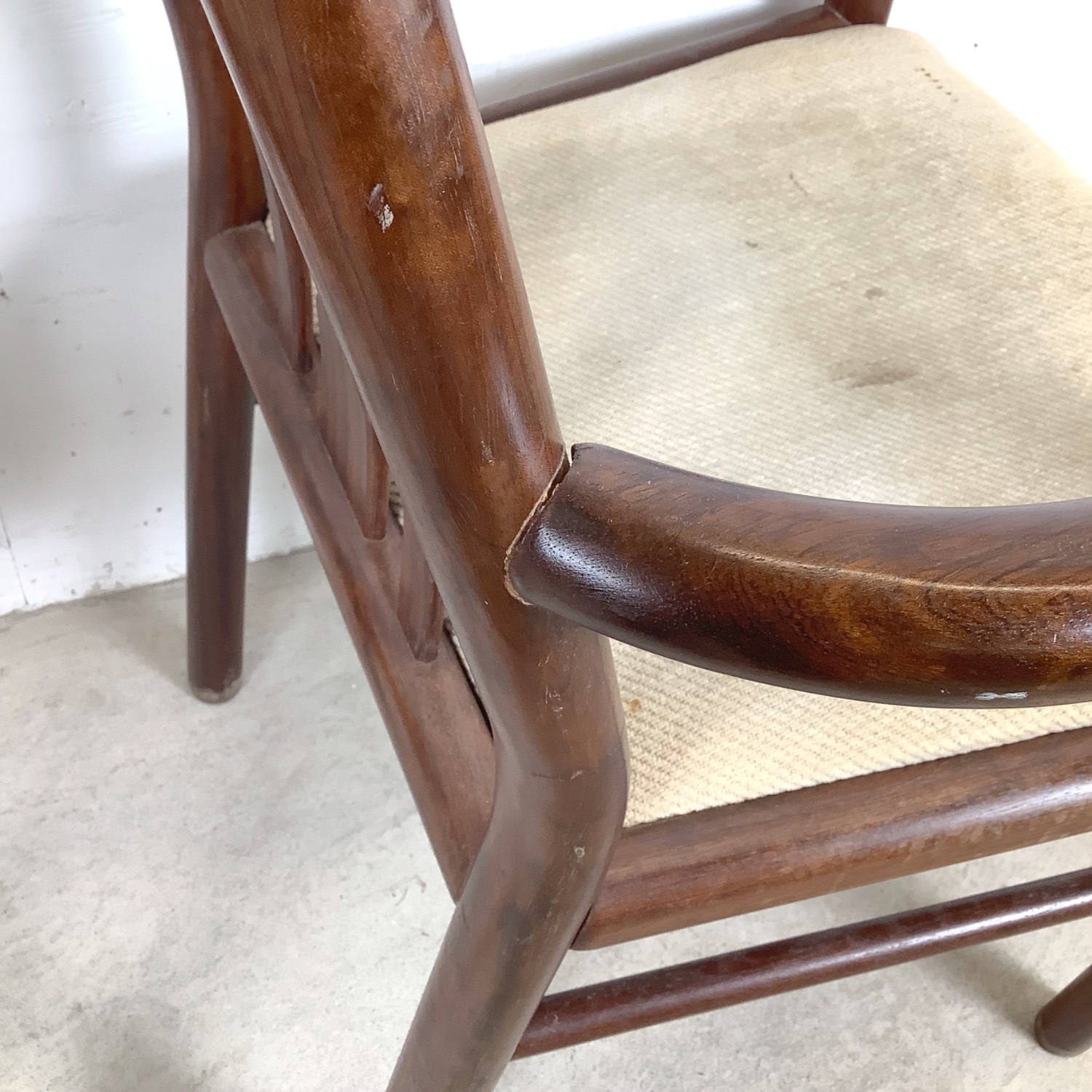 Pair of Authentic Danish Rosewood Armchairs - image-11