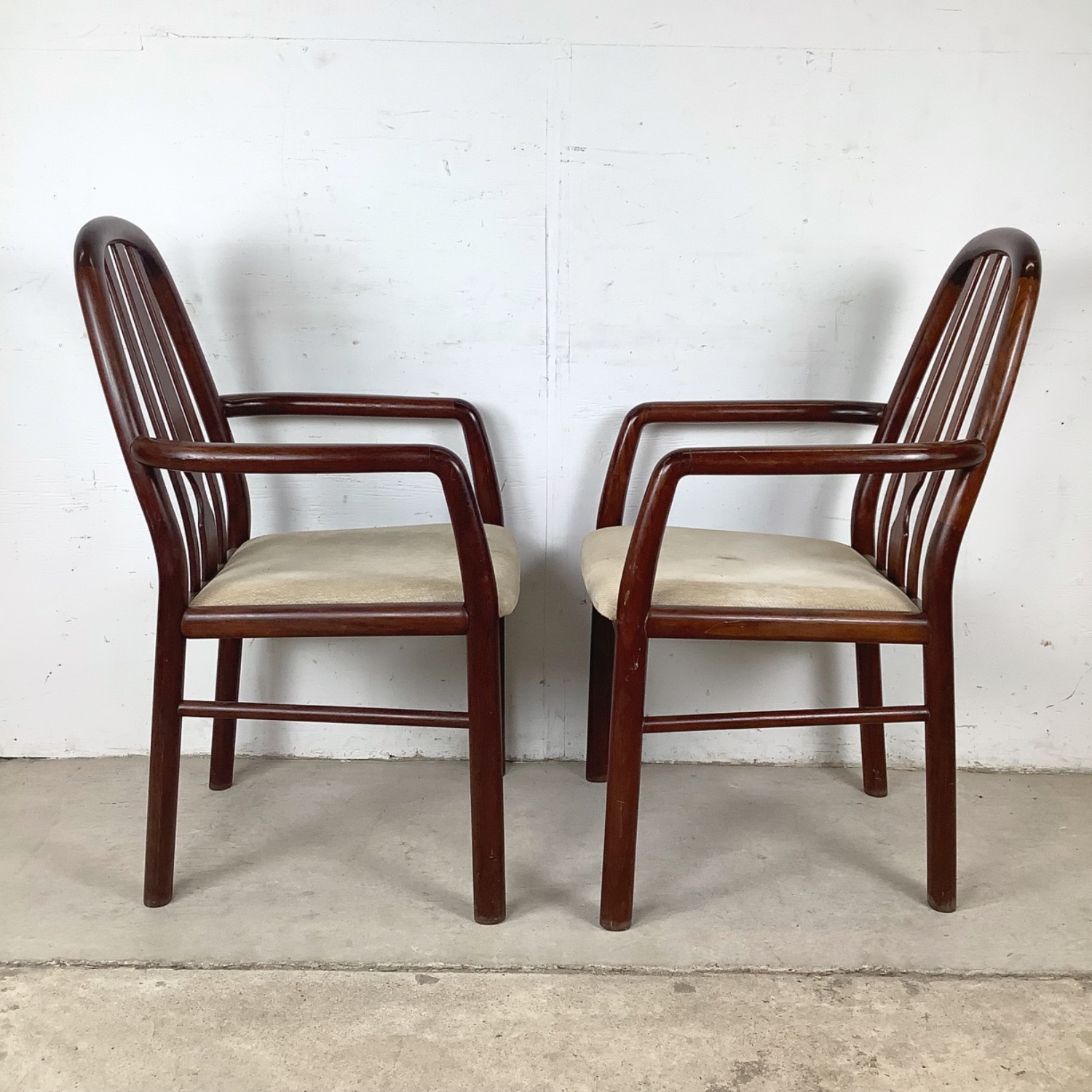 Pair of Authentic Danish Rosewood Armchairs - image-6