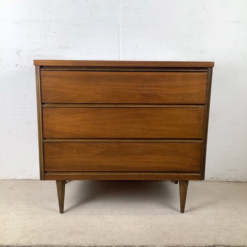 Used Bassett Mid-Century Modern 3-Drawer Walnut Chest for sale on AptDeco