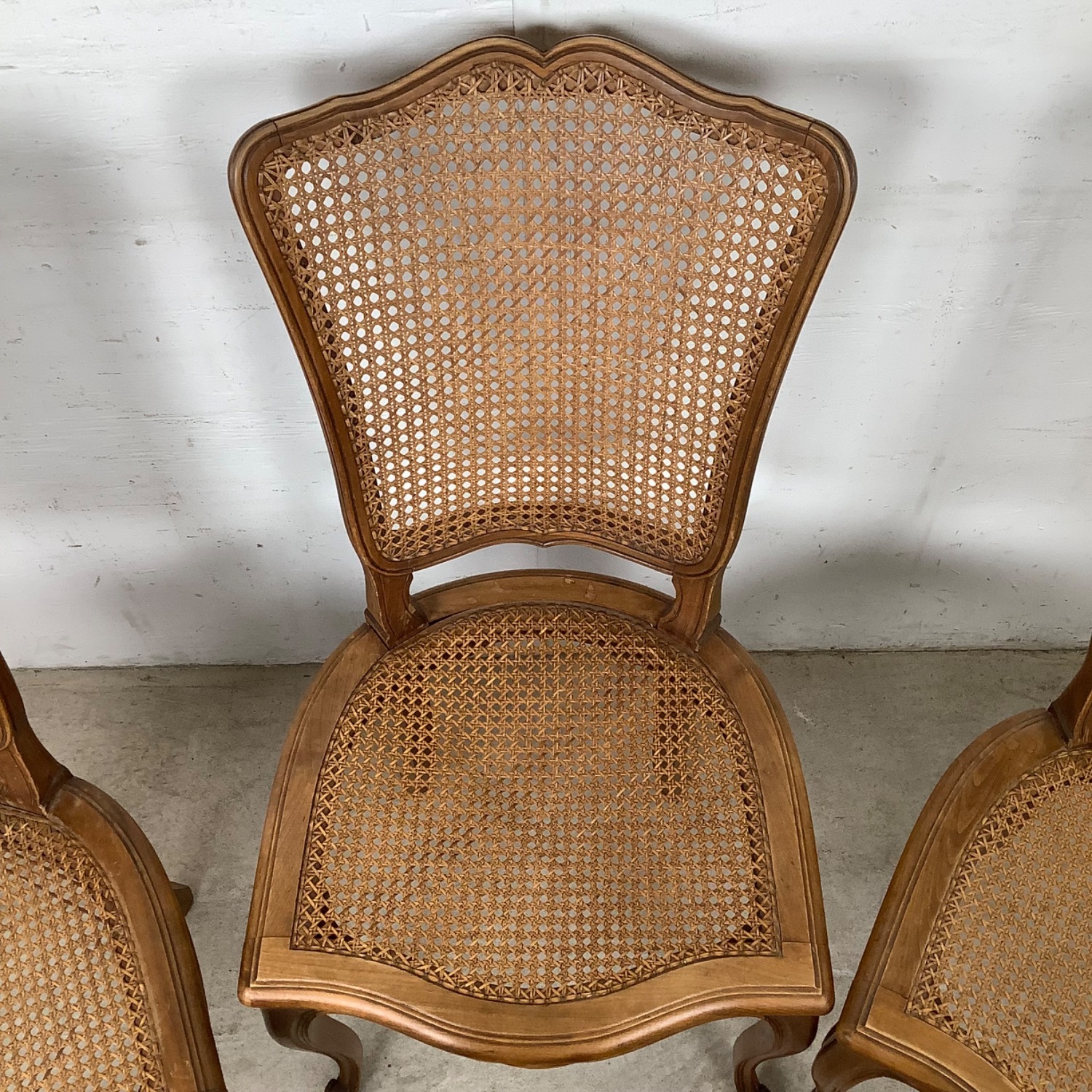 Vintage French Provincial Cane Dining Chair- 4 - image-5
