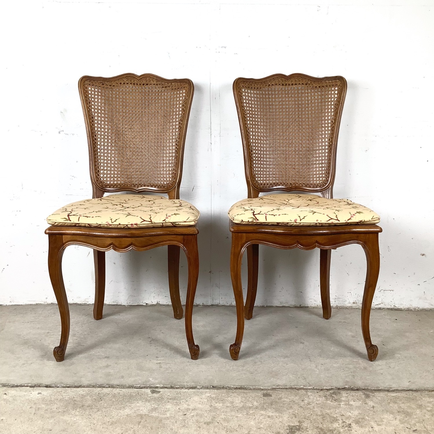 Vintage French Provincial Cane Dining Chair- 4 - image-9