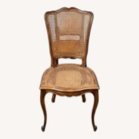 Vintage French Provincial Cane Dining Chair- 4