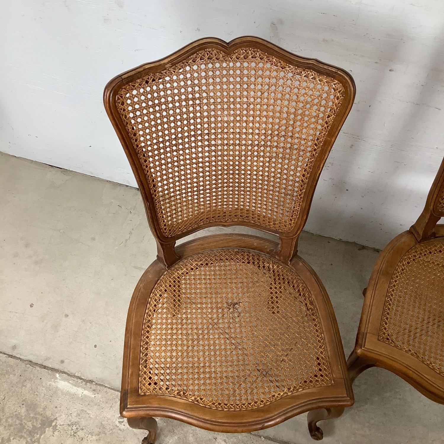 Vintage French Provincial Cane Dining Chair- 4 - image-4