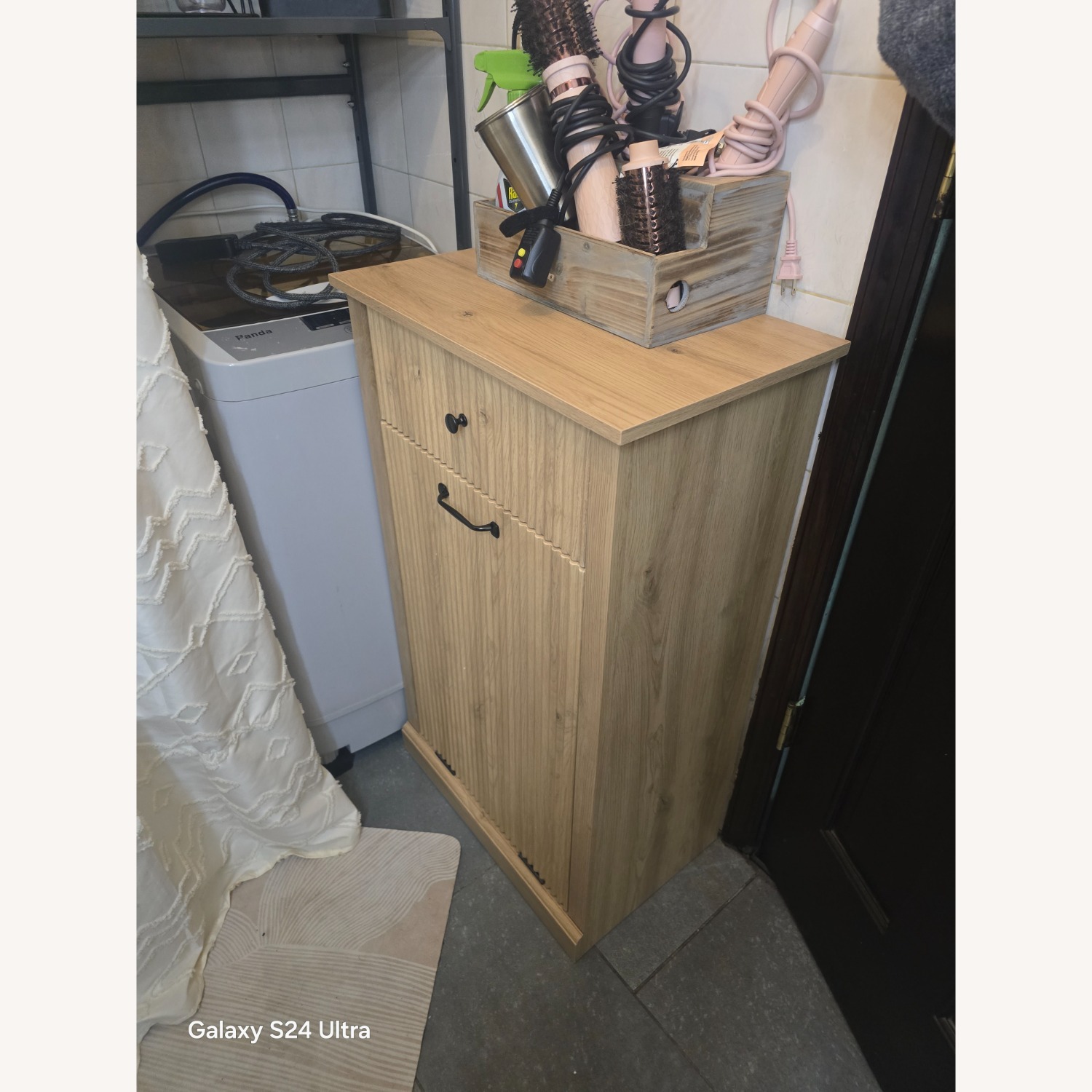 Amazon Light Brown Nightstand - image-6