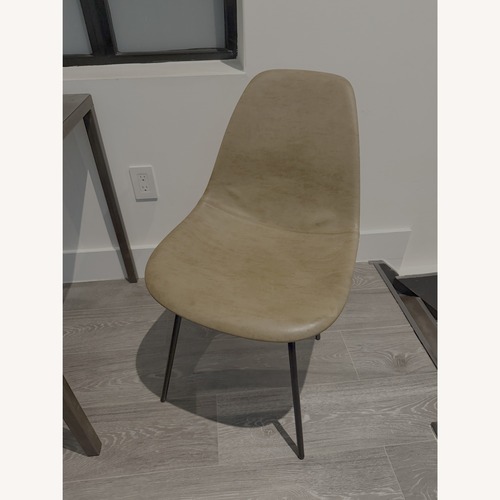 Used Inside Weather Nola Side Chair Set of 3 - Hazelnut for sale on AptDeco