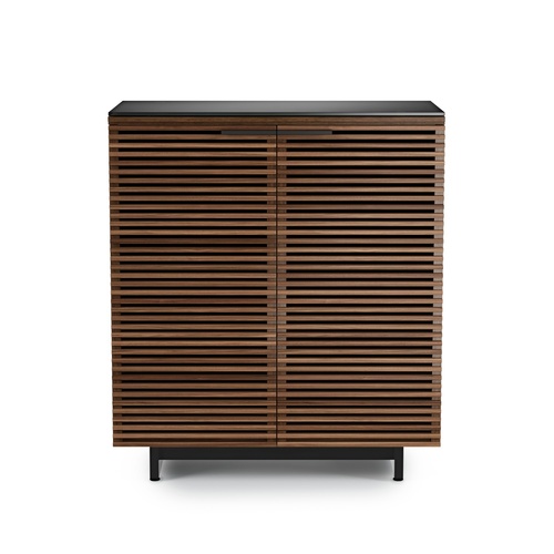 Used Corridor Dark Brown Wood Bar Cart for sale on AptDeco