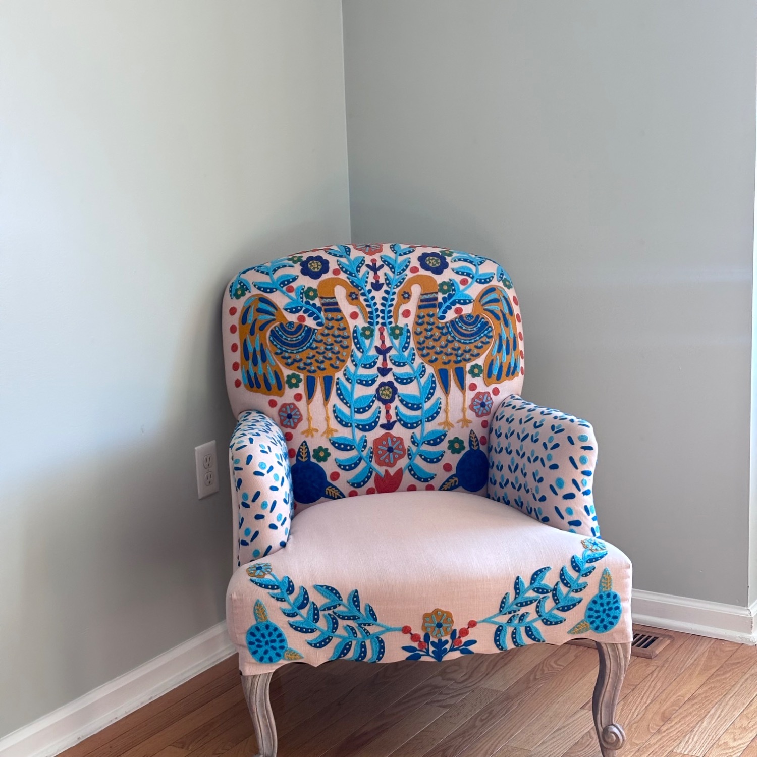 Anthropologie Jimena Fabric Accent Chairs - image-3