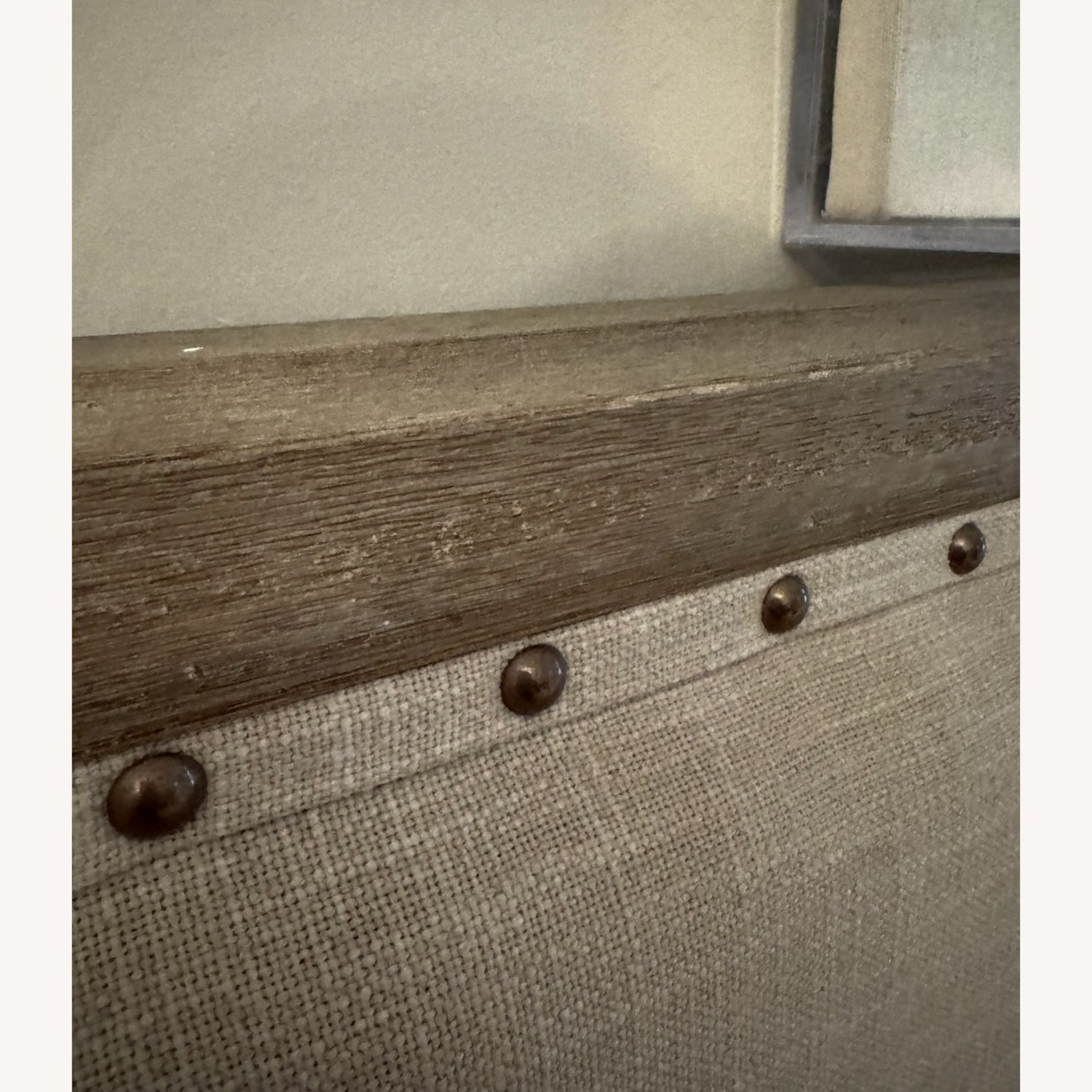 Pottery Barn Toulouse Light Gray Wood Full Bed - image-9