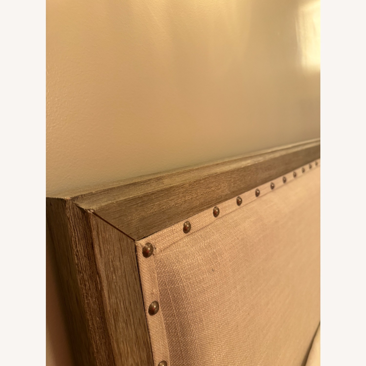 Pottery Barn Toulouse Light Gray Wood Full Bed - image-8