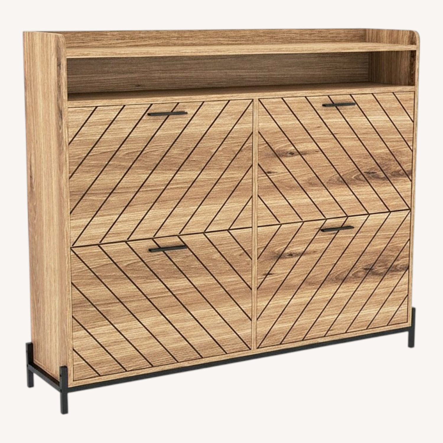Natural Wood Dresser - image-0