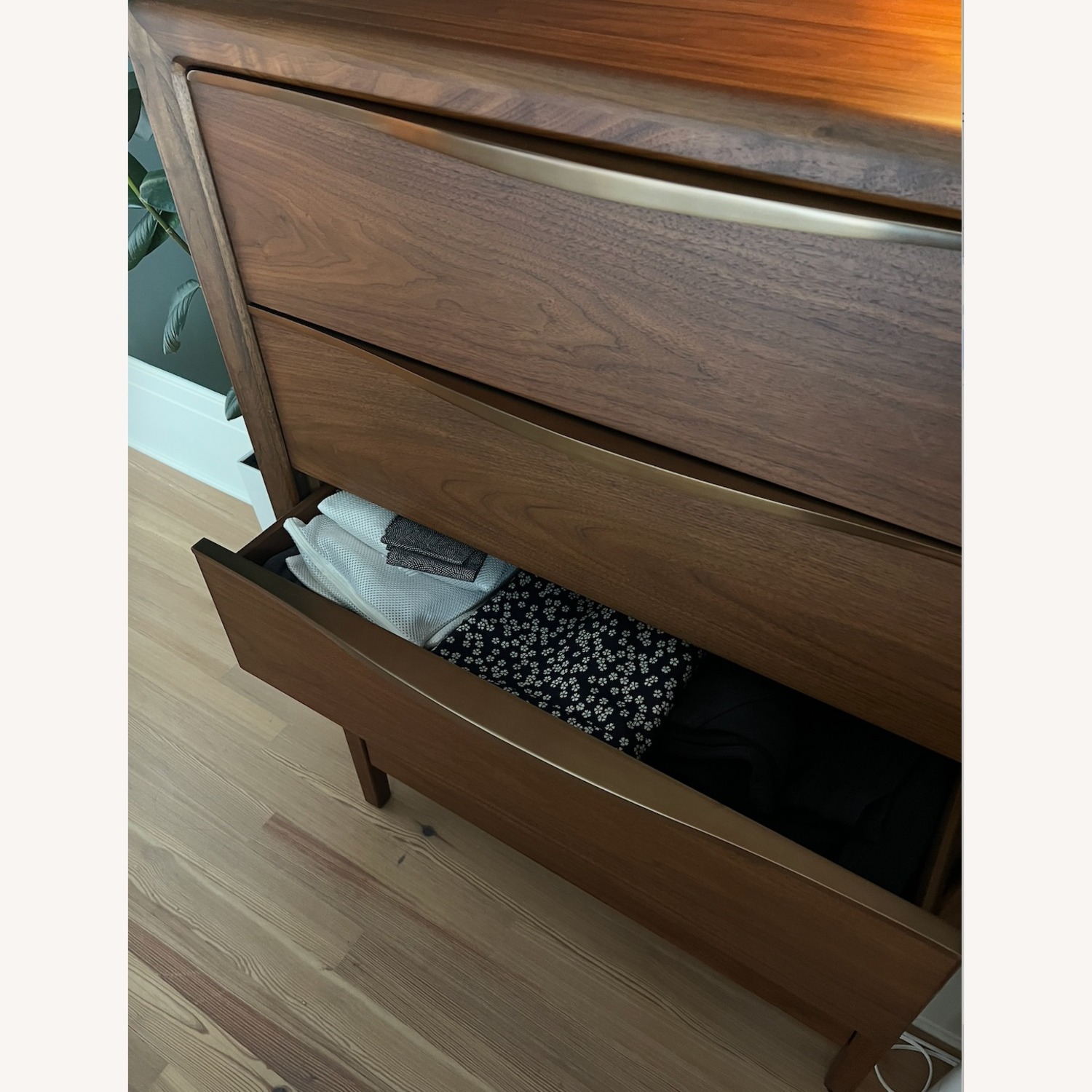 Restoration Hardware Gael Oak 5-Drawer Narrow Dresser - image-2