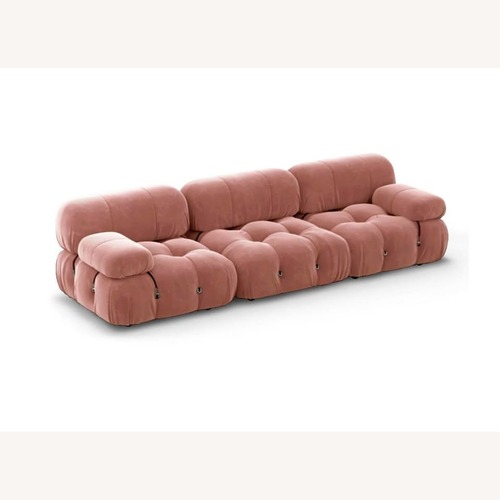 Used Mario Bellini Pink Fabric 3+ Piece Sectional for sale on AptDeco
