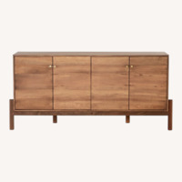 Four Hands Reza Dark Brown Wood Sideboard