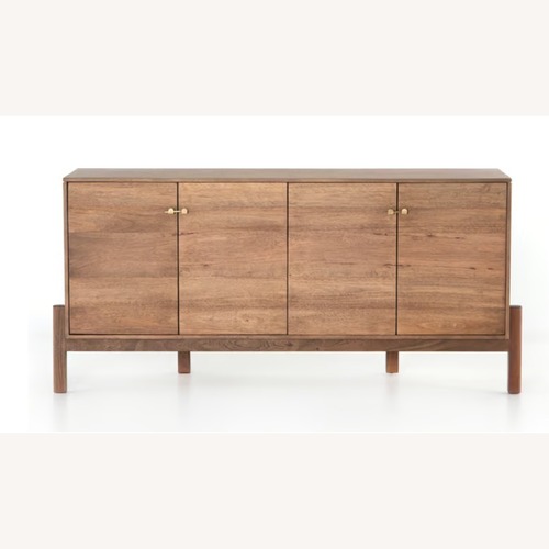 Used Four Hands Reza Dark Brown Wood Sideboard for sale on AptDeco
