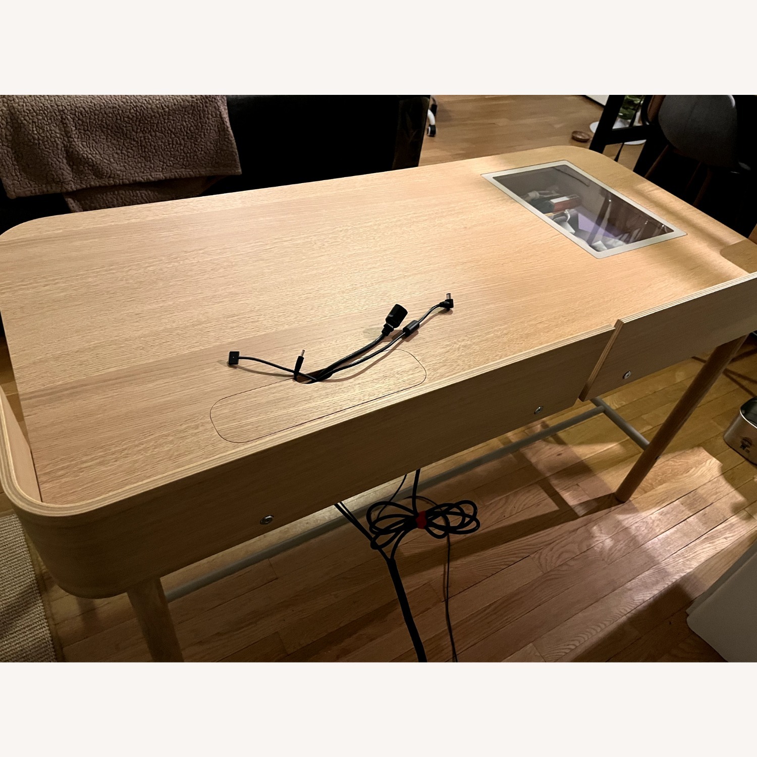 IKEA Ridspo Natural Wood Desk - image-4