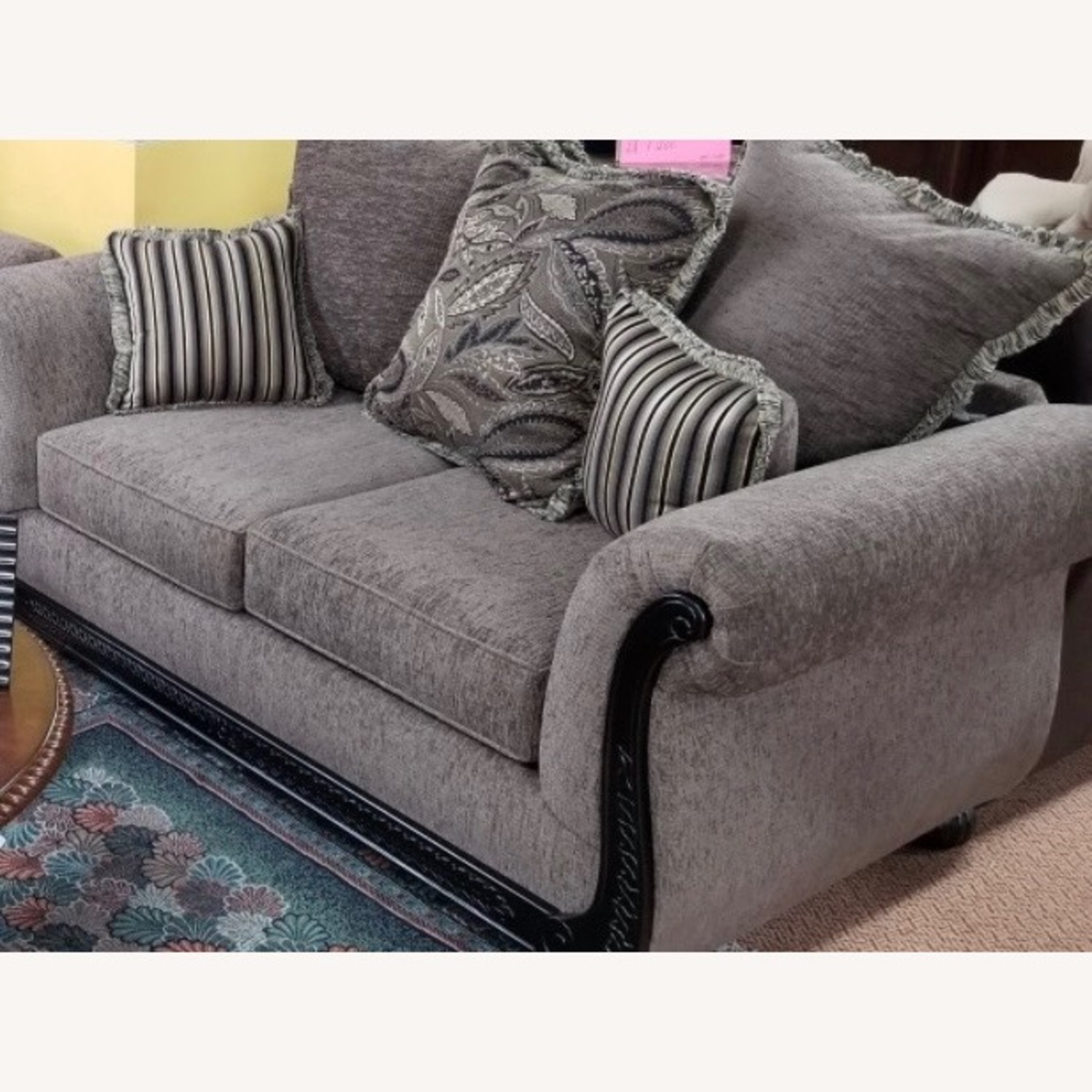 Chelsea Home Furniture Fabric Loveseat - image-3