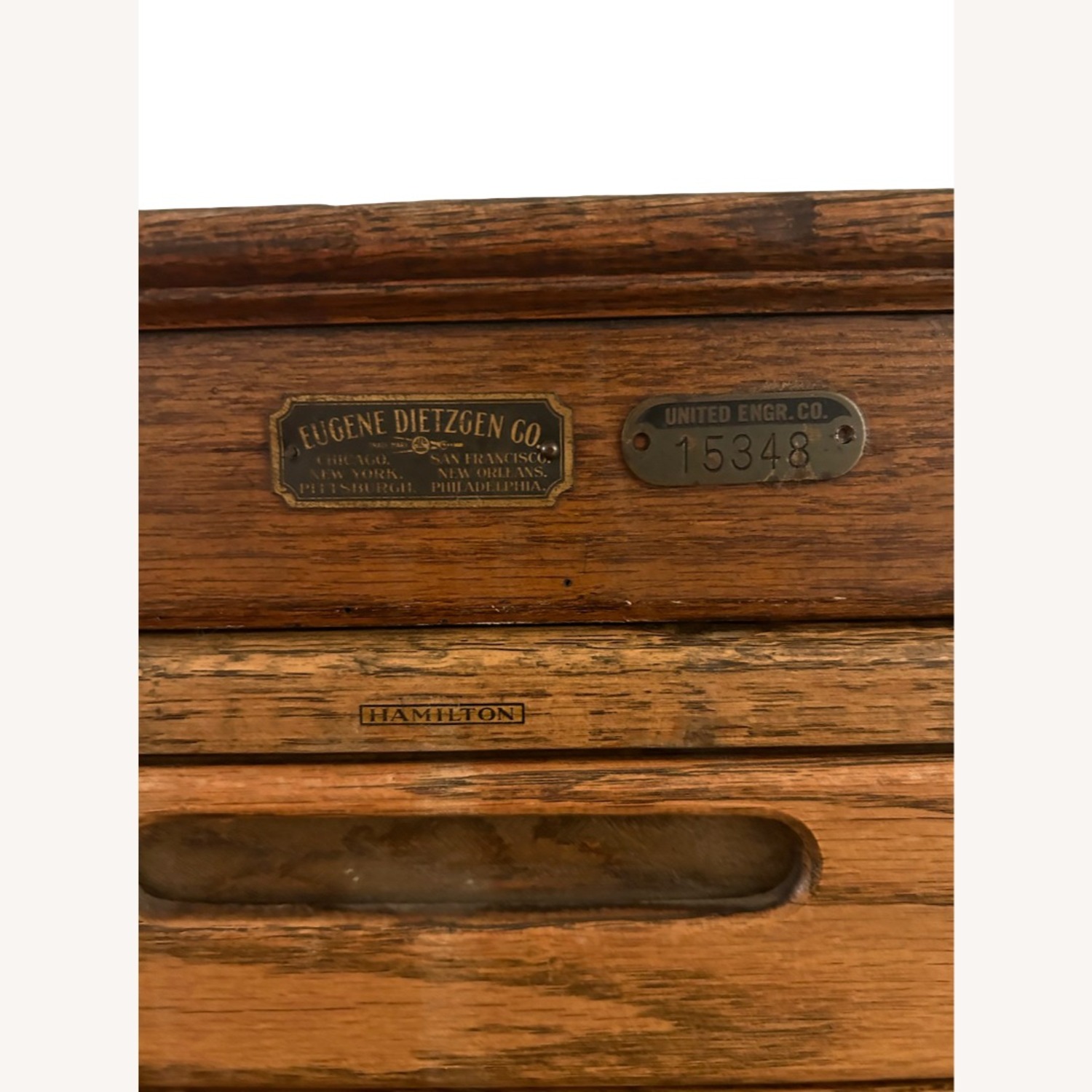 Vintage/Antique Finds Dark Brown Wood Sideboard - image-4