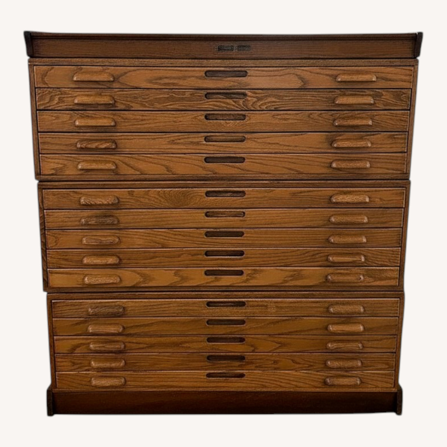 Vintage/Antique Finds Dark Brown Wood Sideboard - image-0