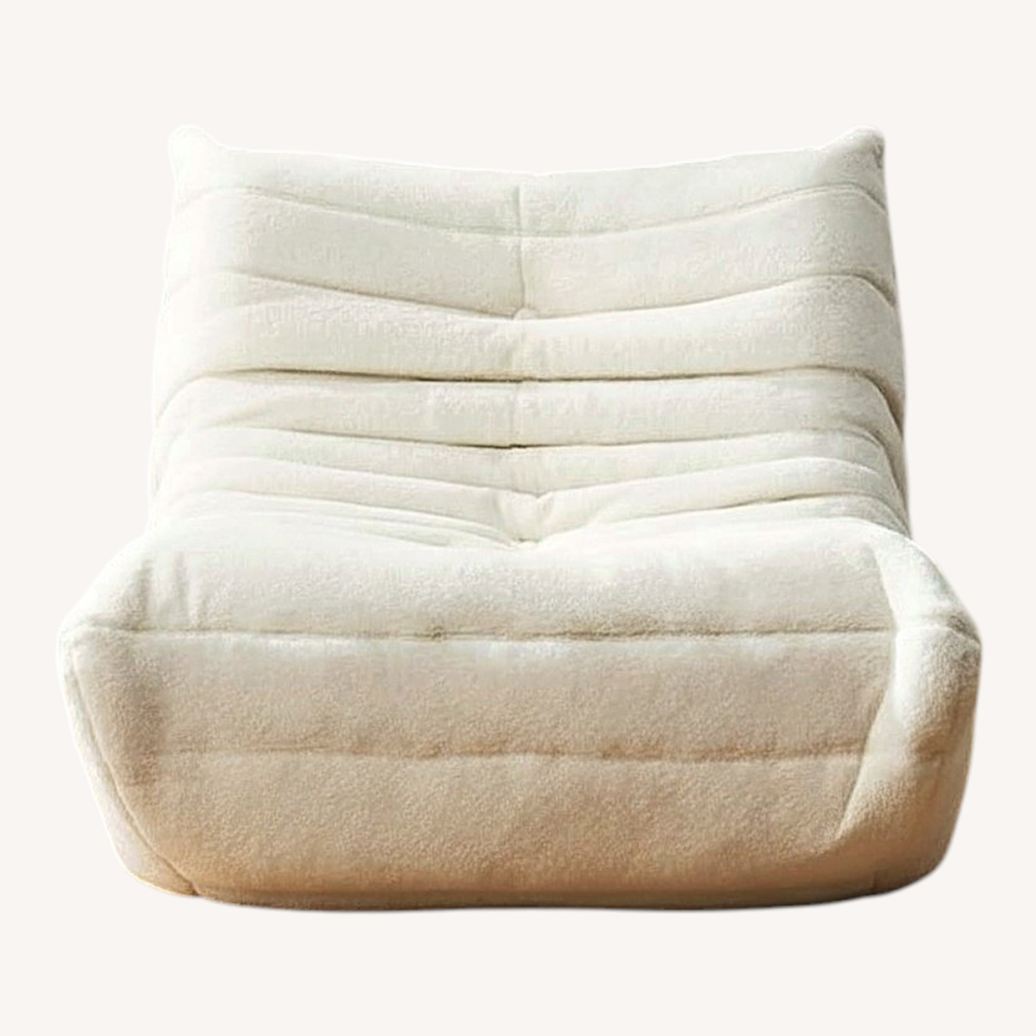 Amazon White Bean Bag Chair - image-0