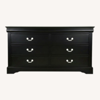 Amazon Acme Louis Phillippe III Dark Brown Wood Dresser