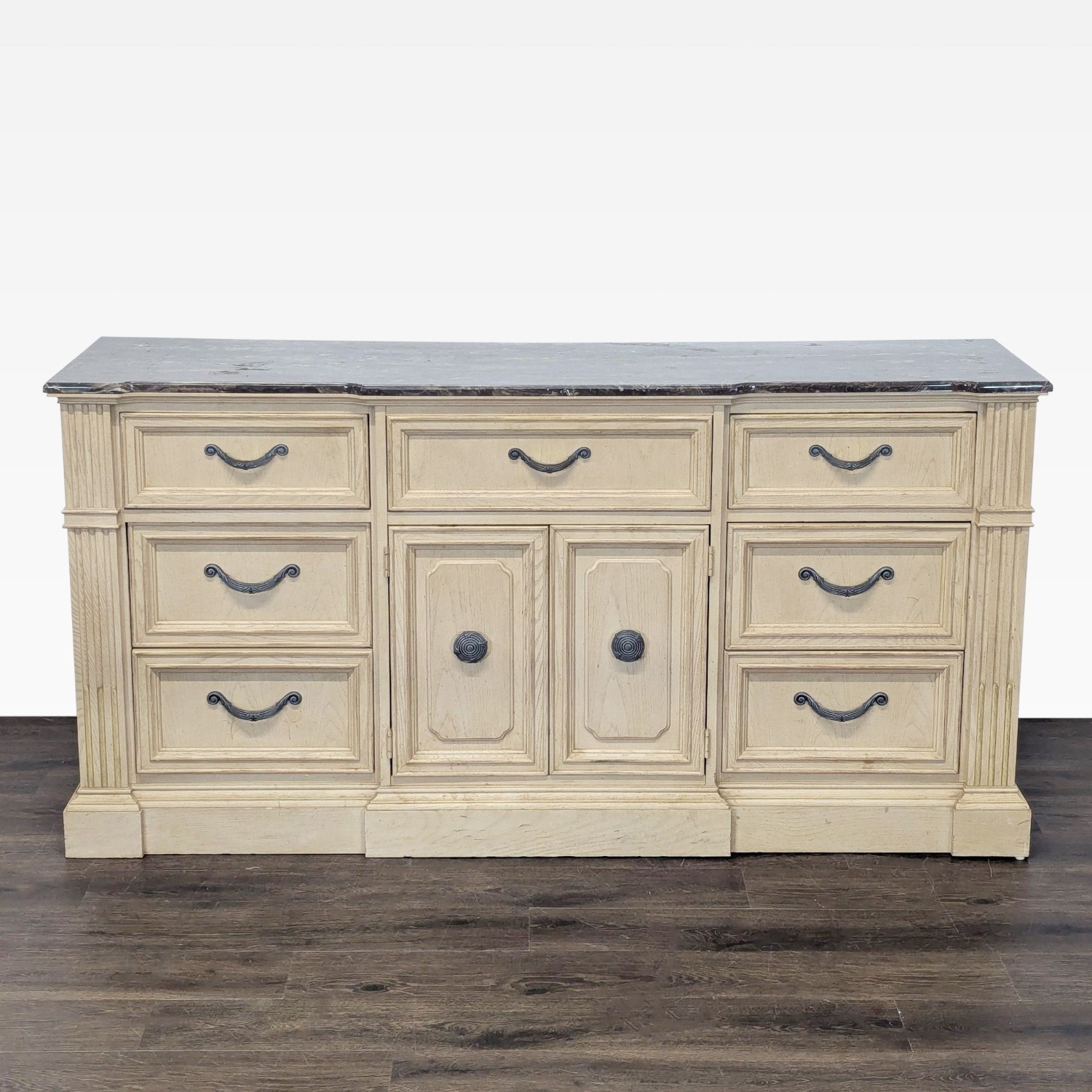 Stanley Furniture Dresser with Marble Top  - image-1