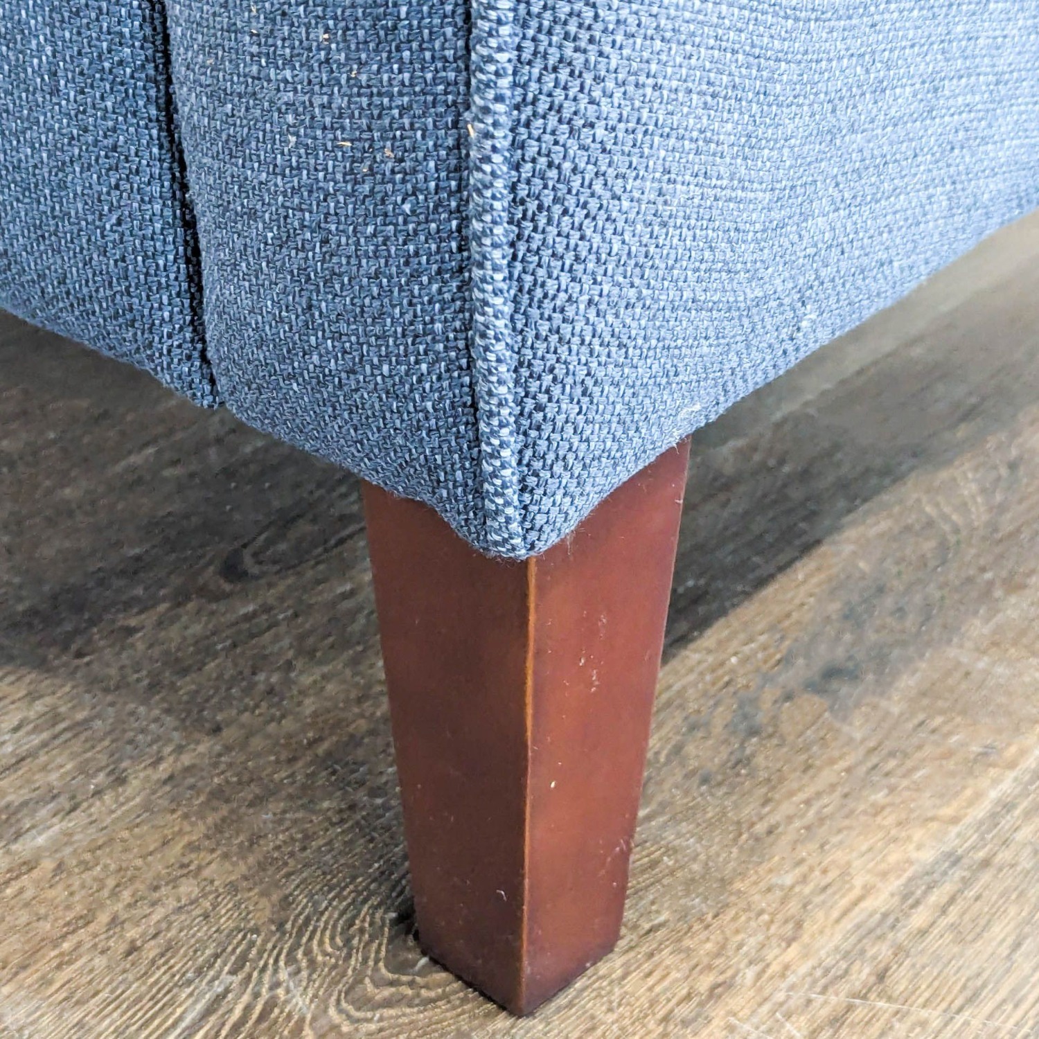 Stone & Beam Cheyanne Blue Lounge Armchair - image-7