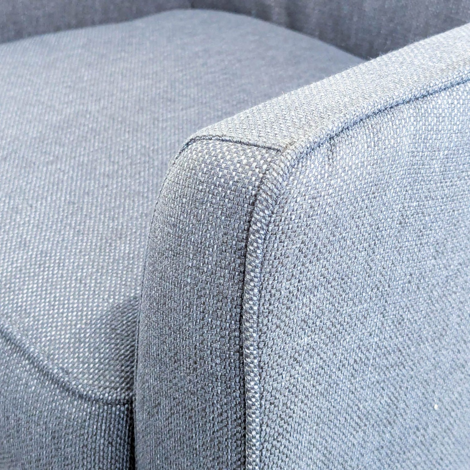 Stone & Beam Cheyanne Blue Lounge Armchair - image-8