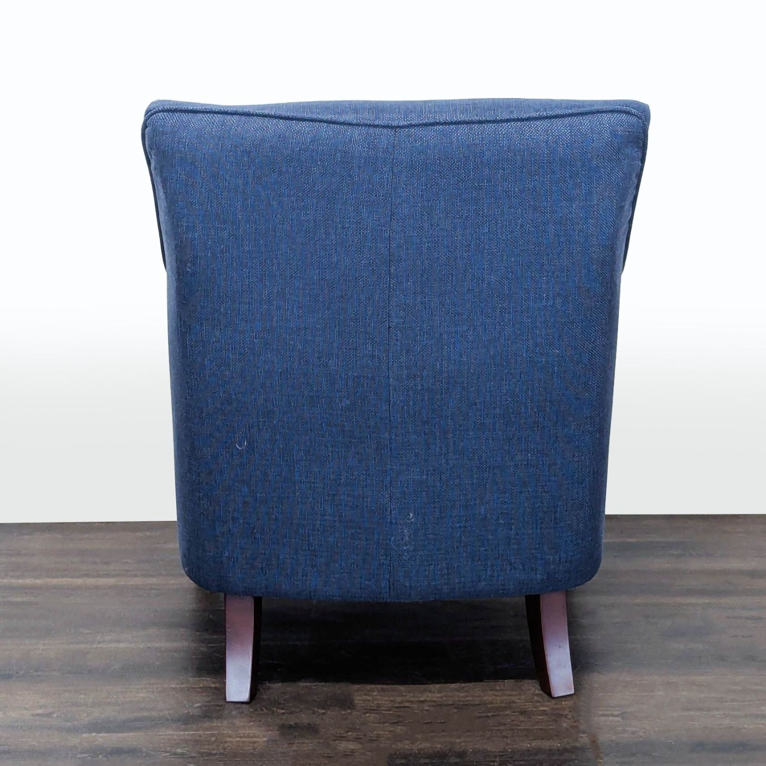 Stone & Beam Cheyanne Blue Lounge Armchair - image-5