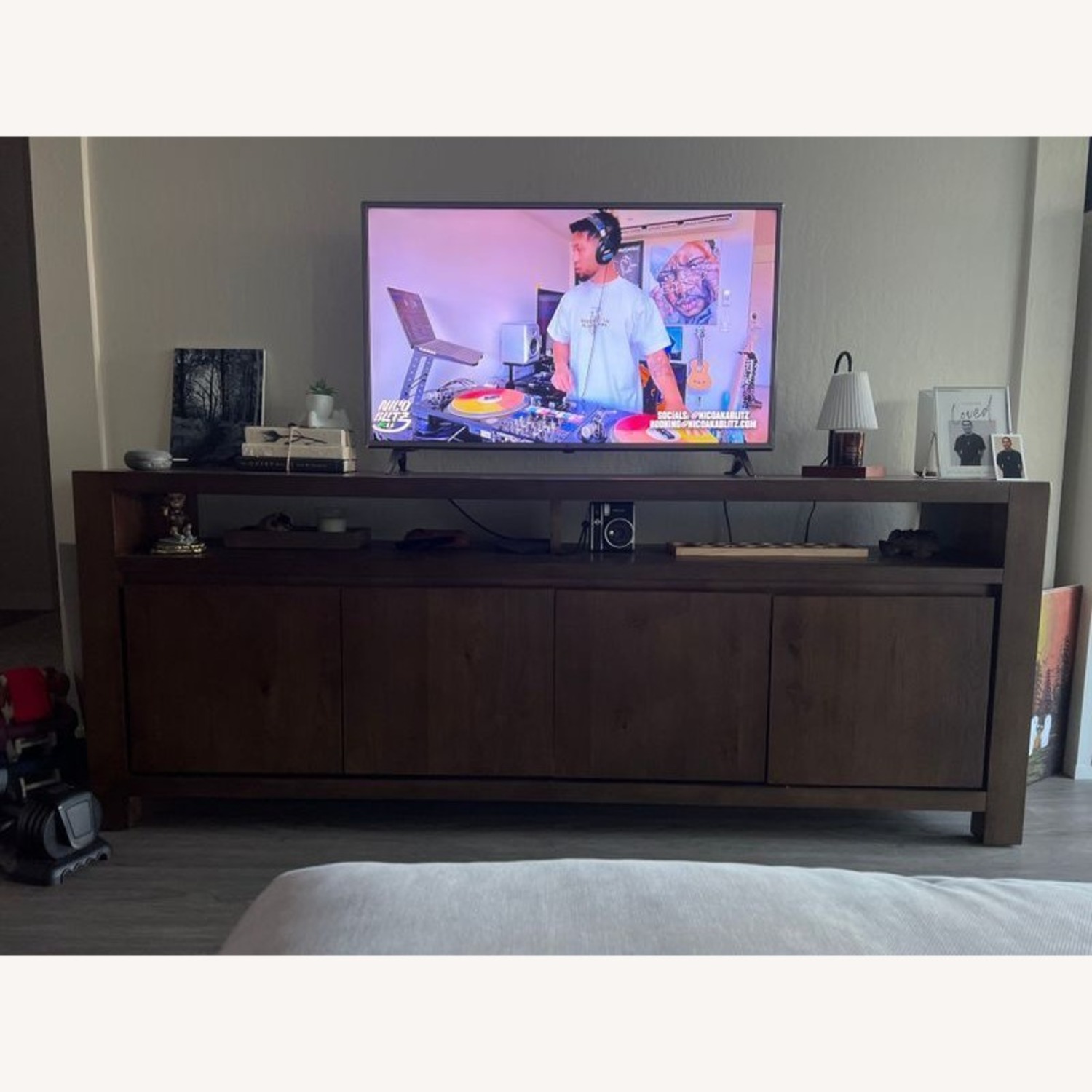 Living Spaces Voyage TV Stand - image-2